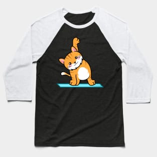 Yoga With My Cat - My Yoga Baseball T-Shirt